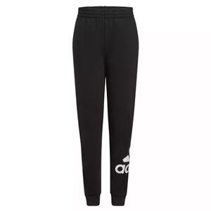 Adidas Elastic Waistband Essential Fleece Joggers Pants Boys Size 7